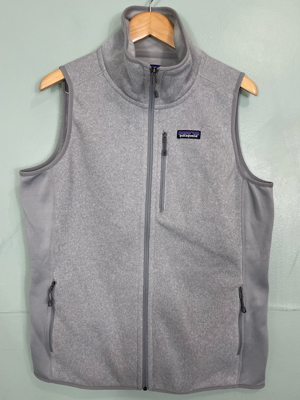 Patagonia Women’s Performance Better Sweater Vest Heather Gray Women Size XL